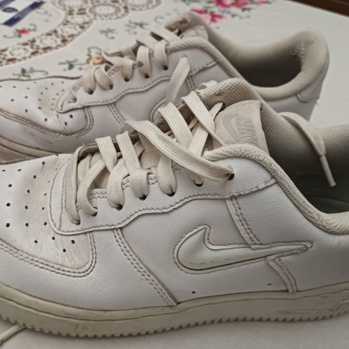 Nike Air Force 1 Jewel white used, size 40