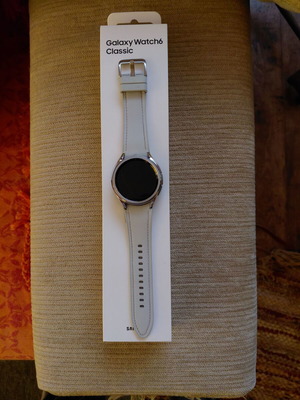 Samsung Galaxy Watch6 Classic LTE 43mm αδιάβροχο με eSIM σαν καινούργιο