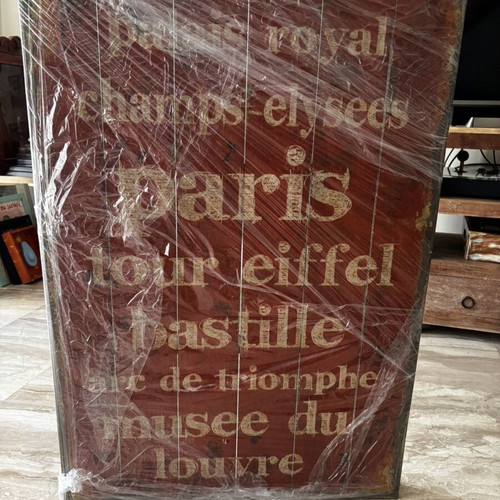 Wooden Paris Frame 60x90 like new, modern