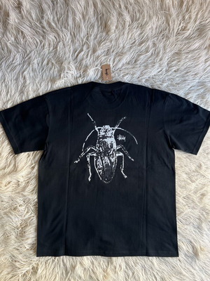 Stussy Cockroach Tee new, size L-XL, black