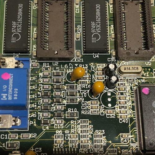 STB Nitro 3D/GX EDO 1.3 Virge/GX VGA PCI used graphics card