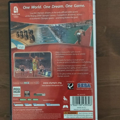 Beijing 2008 The Official Video Game of the Olympic Games PC used