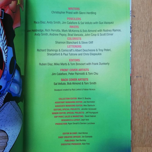 Deadpool Classic Volume 6 comic new