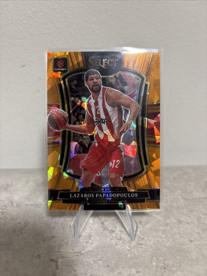 Panini Select EuroLeague #143 Lazaros Papadopoulos Orange Ice /125 κάρτα μπάσκετ