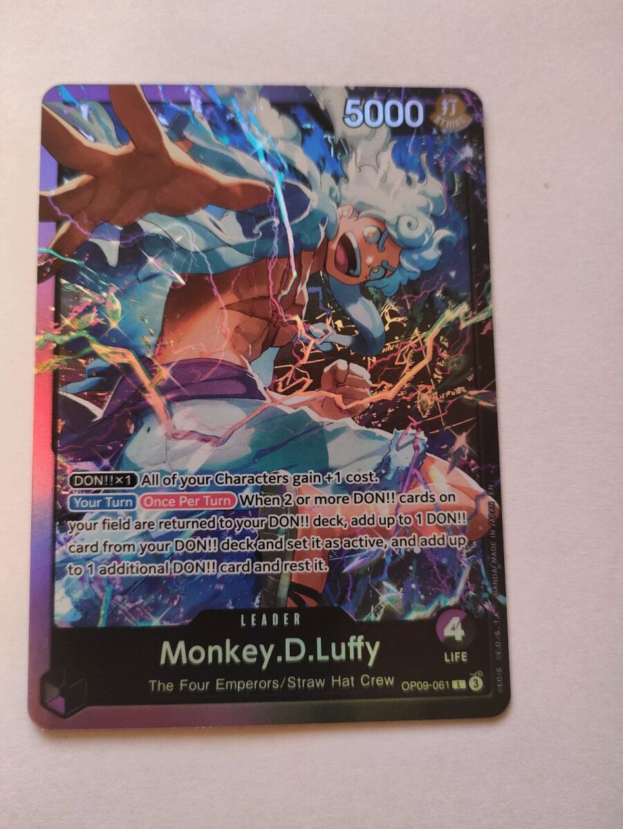 One Piece TCG Monkey D Luffy OP09-061… - € 20,00 - Vendora.cy