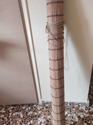 Bamboo blind 120cm like new