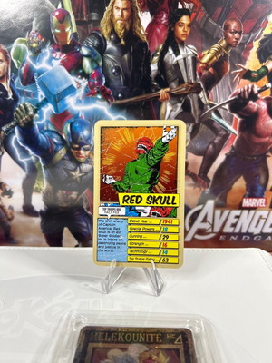 Κάρτα Marvel Official Top Trumps Red Skull σε άριστη κατάσταση