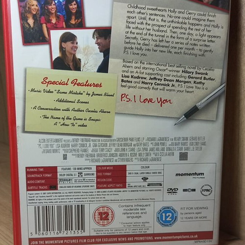 P.S. I Love You DVD like new with English subtitles