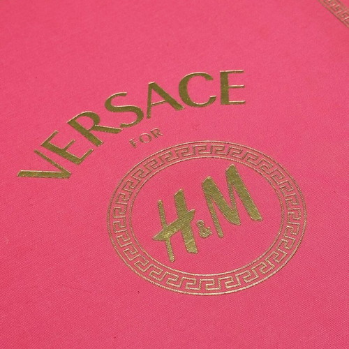 Versace x H&M hard folder for papers, like new