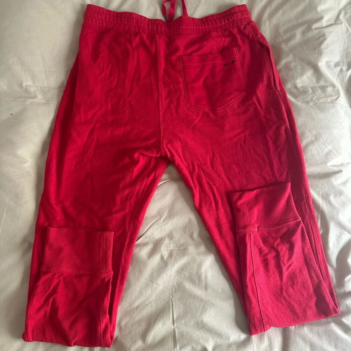 Converse All Star sweatpants large used, red