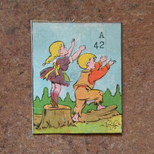 Lithograph card A42 Hansel & Gretel - Phlebotomos new