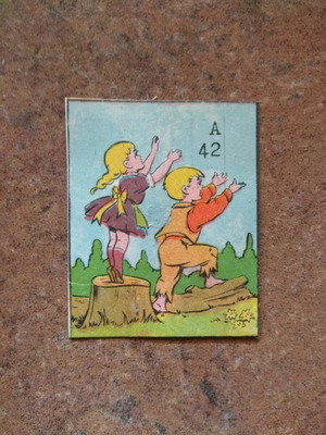 Lithograph card A42 Hansel & Gretel - Phlebotomos new