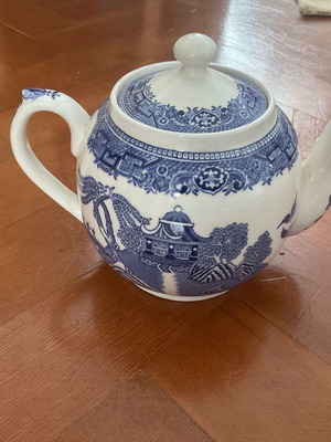 Τσαγιέρα Blue Willow Αγγλίας σαν καινούργιο