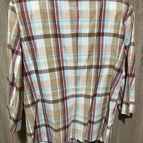 Vintage checked shirt, long sleeve, multicolor