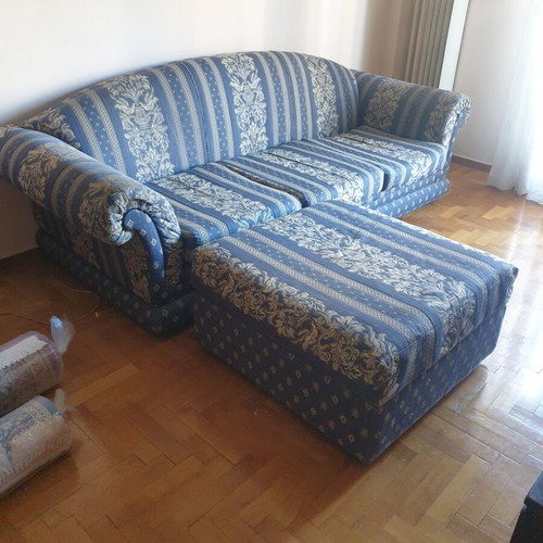 Sofa and ottoman set