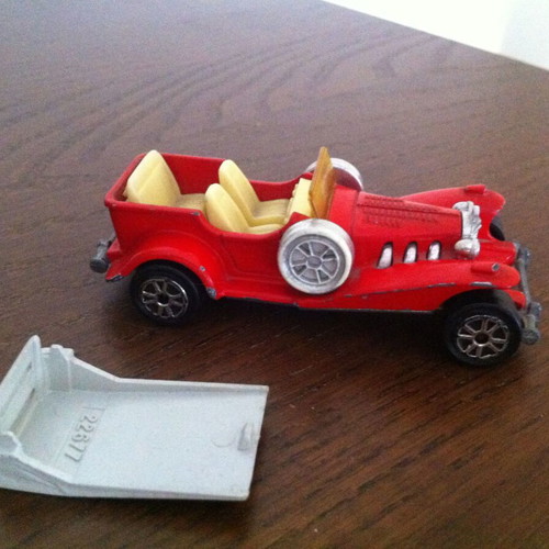 Excalibur Majorette No 267 used, red-white 1983-1984
