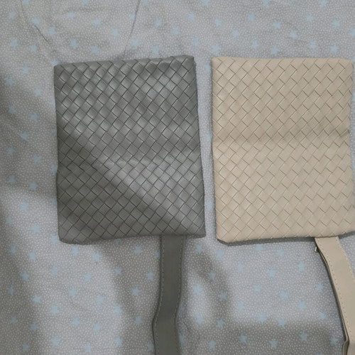 Handbags like new, gray and beige, set of two pieces