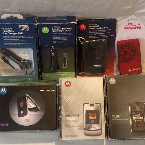Motorola Razr 2 V9, Razr V3i, Razr V3 used phones and accessories