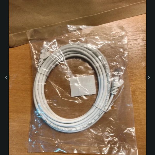 Ethernet cable 3m, white, RJ45 connectors