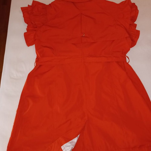 Mat Fashion summer coat like new, size S, red orange