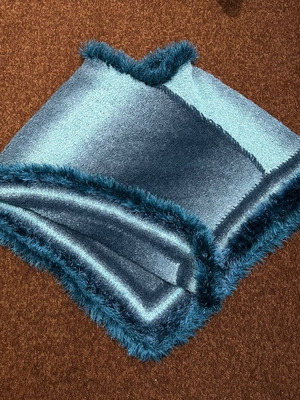 Handmade knitted poncho unused