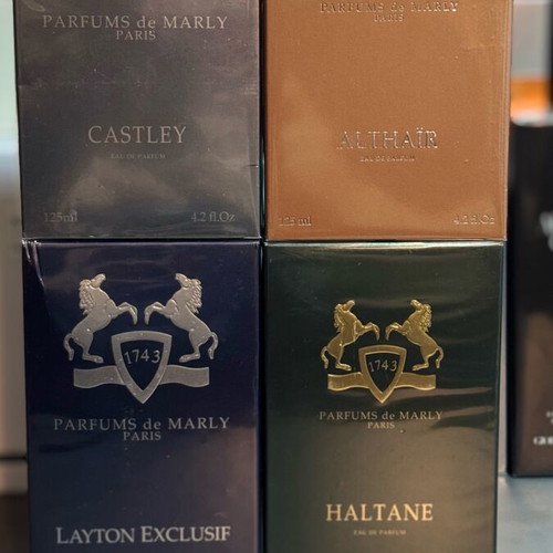 Parfumes de Marly perfumes Layton, Althair, Haltane, Castley new authentic 125 ml