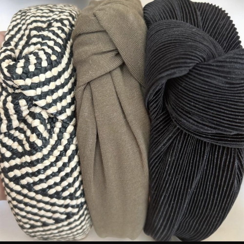 Zara hairbands set of 3 like new, multicolor