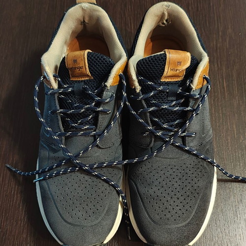 Wrangler sneakers blue and brown, size 44