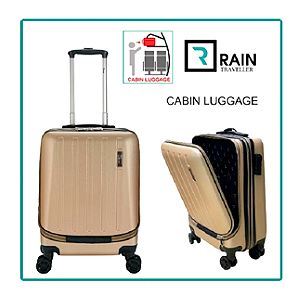 Βαλίτσα καμπίνας με θέση για laptop και επέκταση RB8056 RAIN ΣΑΜΠΑΝΙΖΕ 55x40x20 (+5cm)