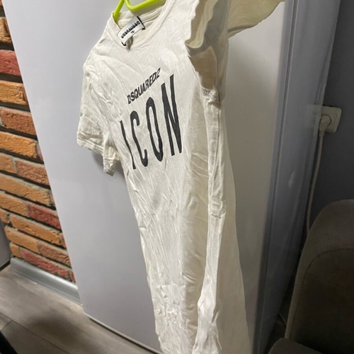 Dsquared2 t-shirt used, size XS, white