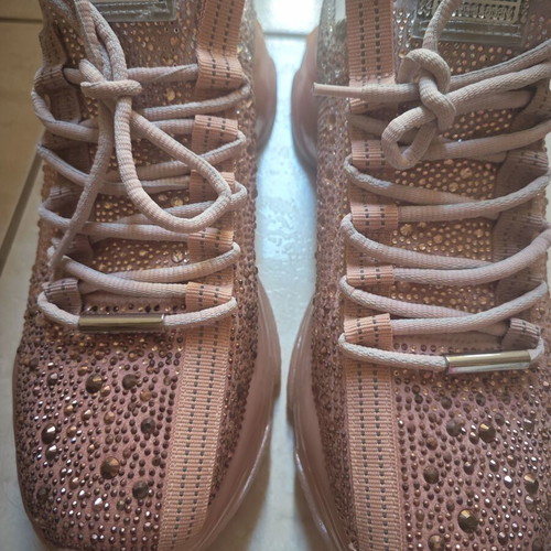 Steve Madden sneakers size 41, like new, silver