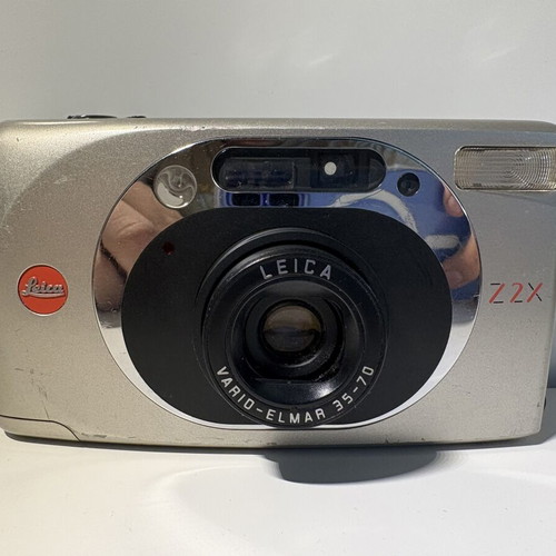 Leica Z2X film camera with Kodak Gold film and Philips battery