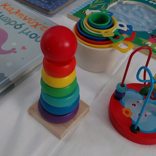 Sensory books and toys like new for infants up to 16 months