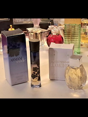 Armani Code Pour Femme και Armani Diamonds Pour Femme μινιατούρες καινούργιες, πακέτο