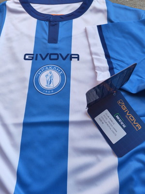 Iraklis Football Jersey Givova 2018 New Authentic