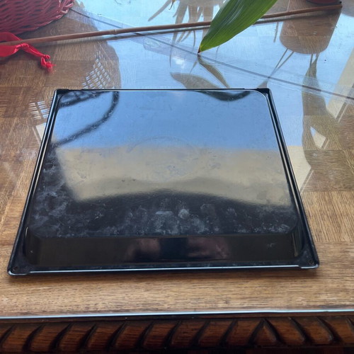 Oven trays and grill used, set of 4 pieces