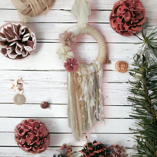 Handmade wall decor Romantic Wreath new