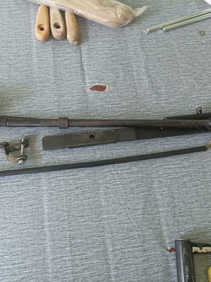 Handmade manual gas and brake lever for Skoda, used