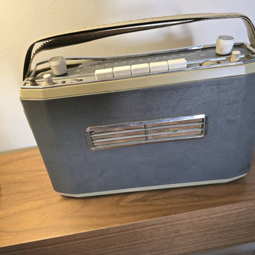 Vintage Schaub Lorenz radio used, for decoration