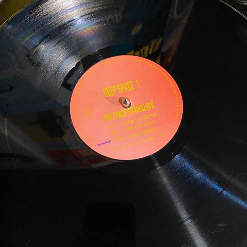 Vinyl record used, progressive trance