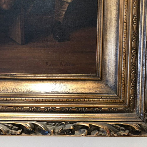 Rene Pretton painting used 58x79