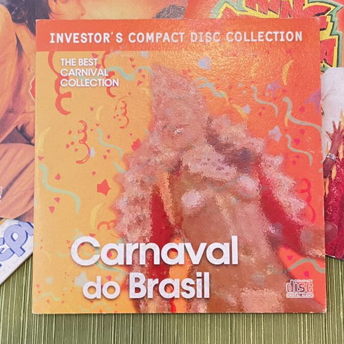 CD with dance music, Brazilian, Cuban and carnival styles