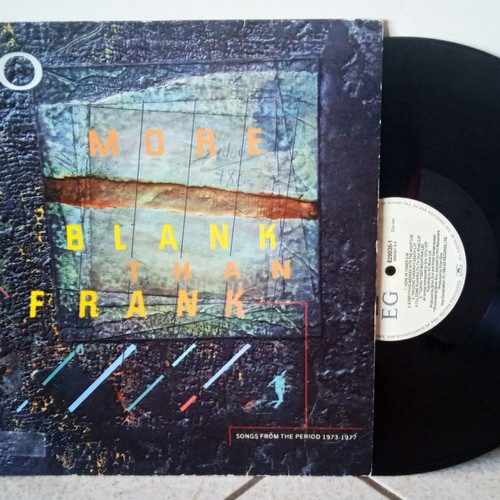 Brian Eno More Blank Than Frank vinyl record used, Rock
