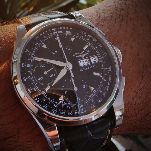 Longines Heritage 1954 Automatic Chronograph used, Ref. L2.747.4