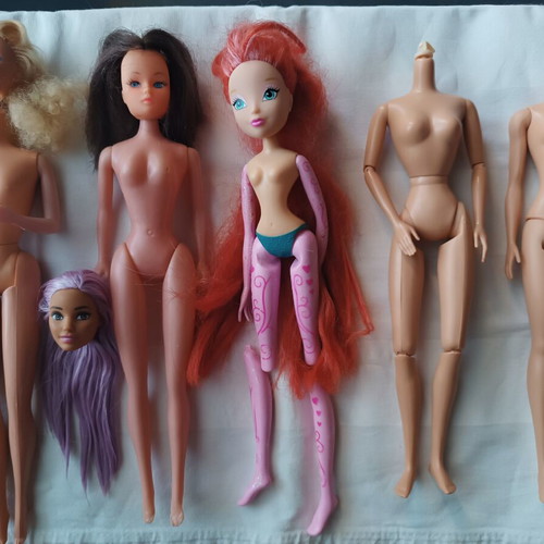 Barbie and other dolls with defects