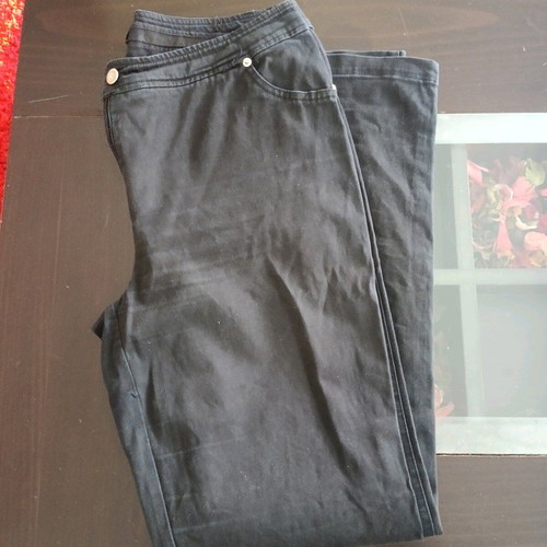 Black jeans used, elastic, size Large to 2XL