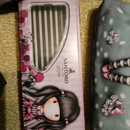 Santoro backpack, shoulder bag and pencil case like new, gift set