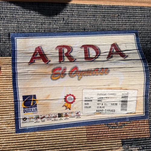 Durkar Hali Arda series runner rug like new