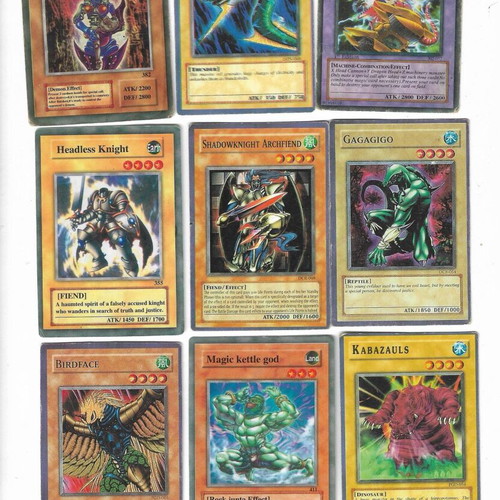 Yu Gi Oh! card pack of 51 used, some cards with damage