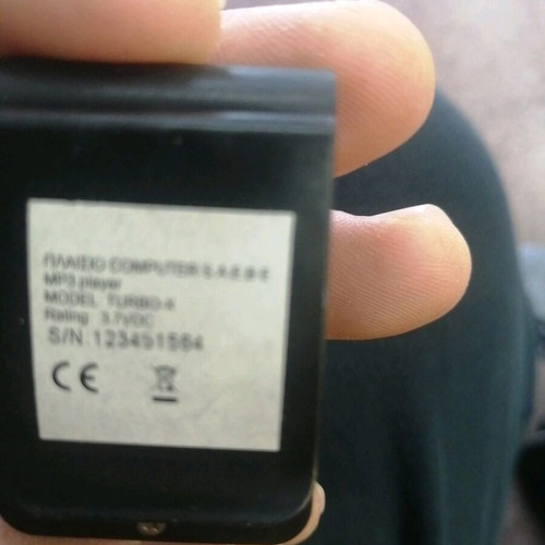 Turbo x mp3 player new